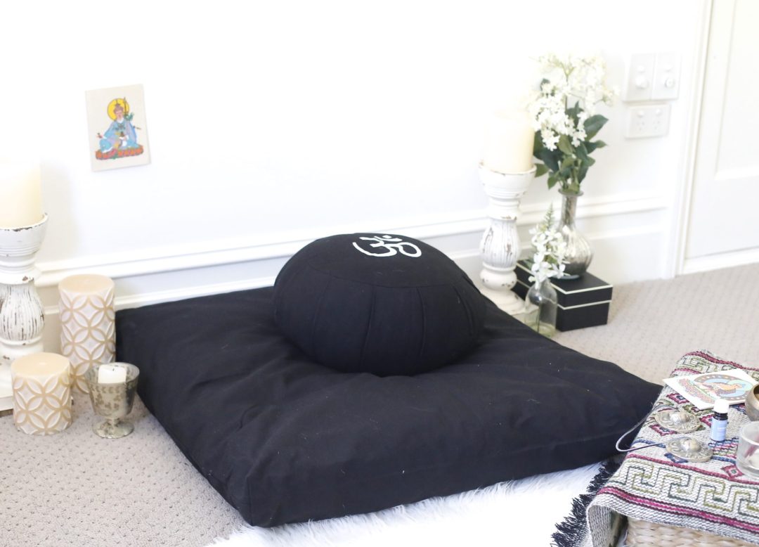 meditation area in home